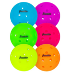 Franklin FRANKLIN BALLES PICKLEBALLX-40 EXTERIEUR PAQUET DE 6 MULTICOLOR