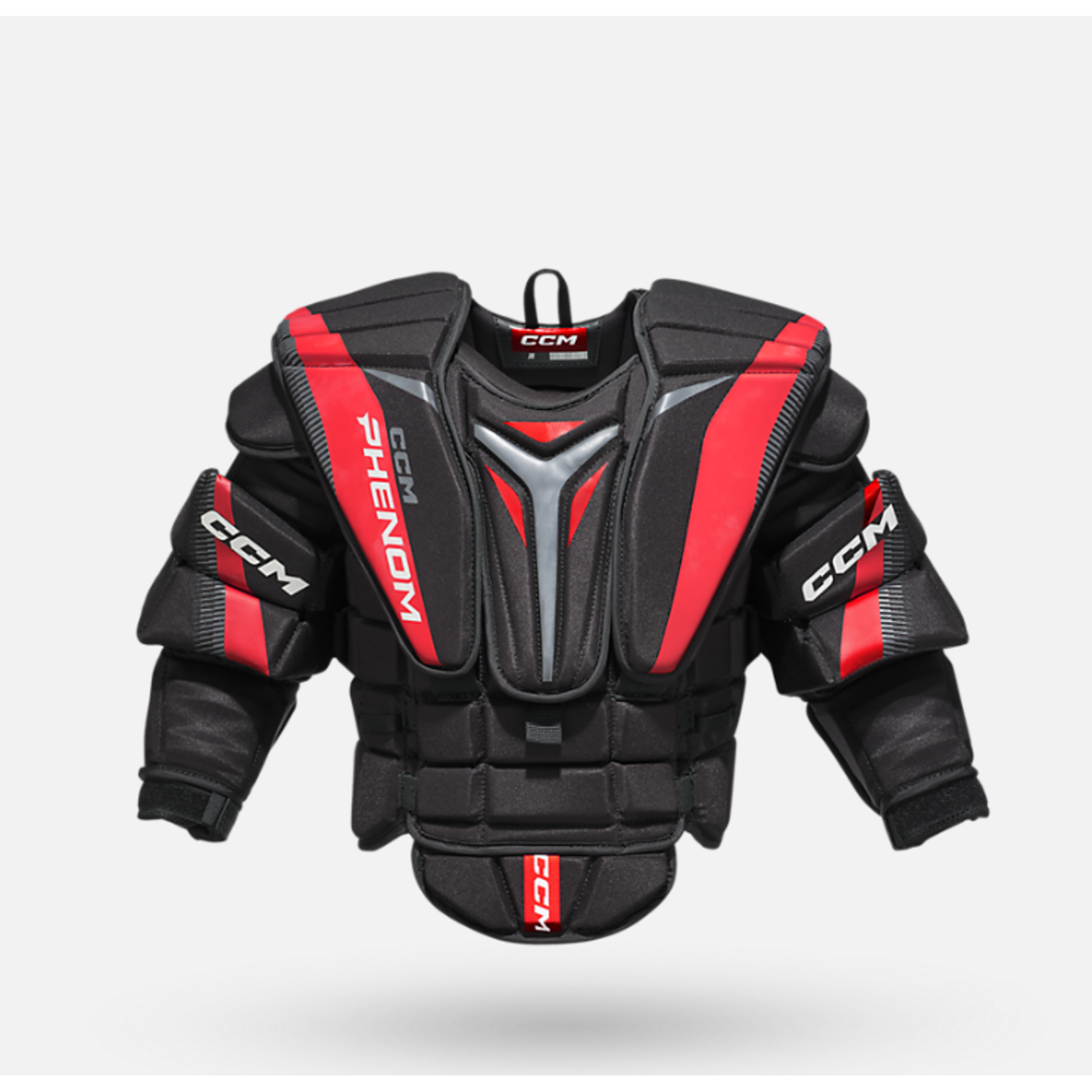 CCM Hockey CCM PHENOM PLASTRON GARDIEN JUNIOR S/M NOIR/ROUGE