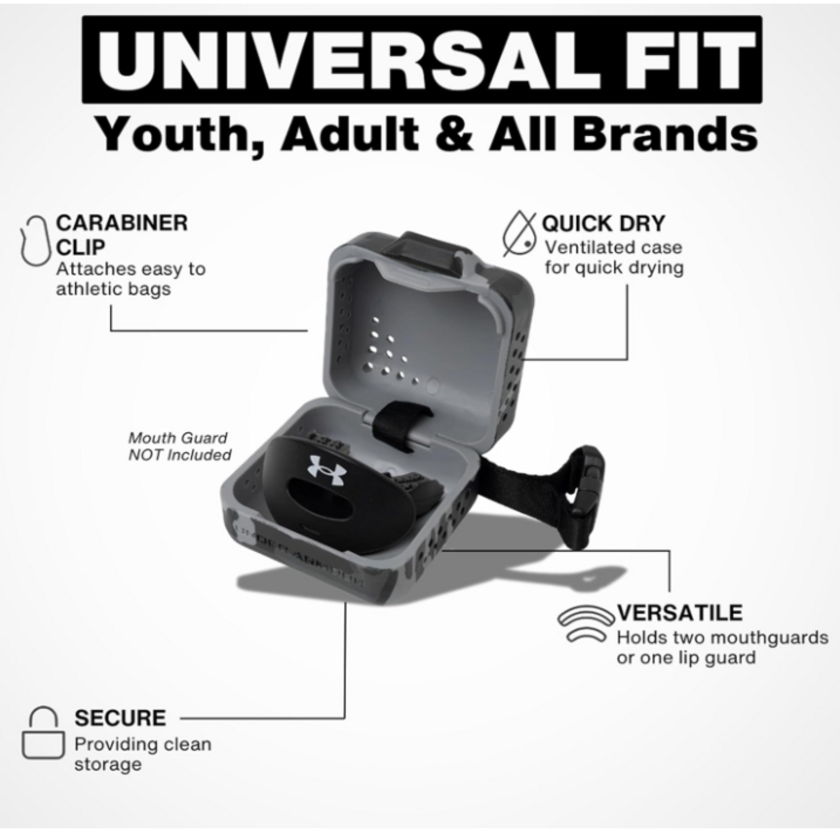 Under Armour UNDER ARMOUR MOUTHGUARD CASE OSFA