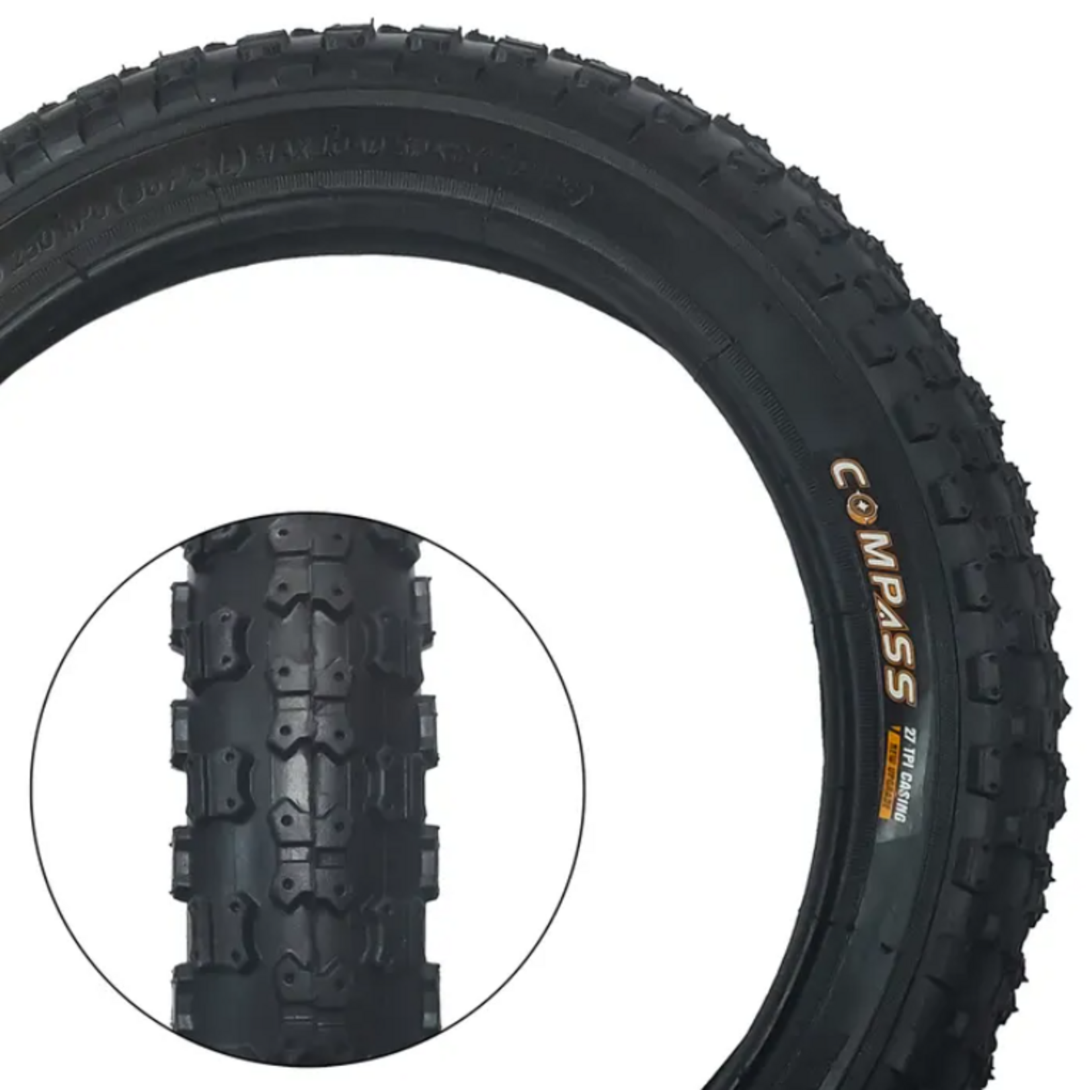 DAMCO PNEU DAMCO COMP.III 14"X2.125 NOIR