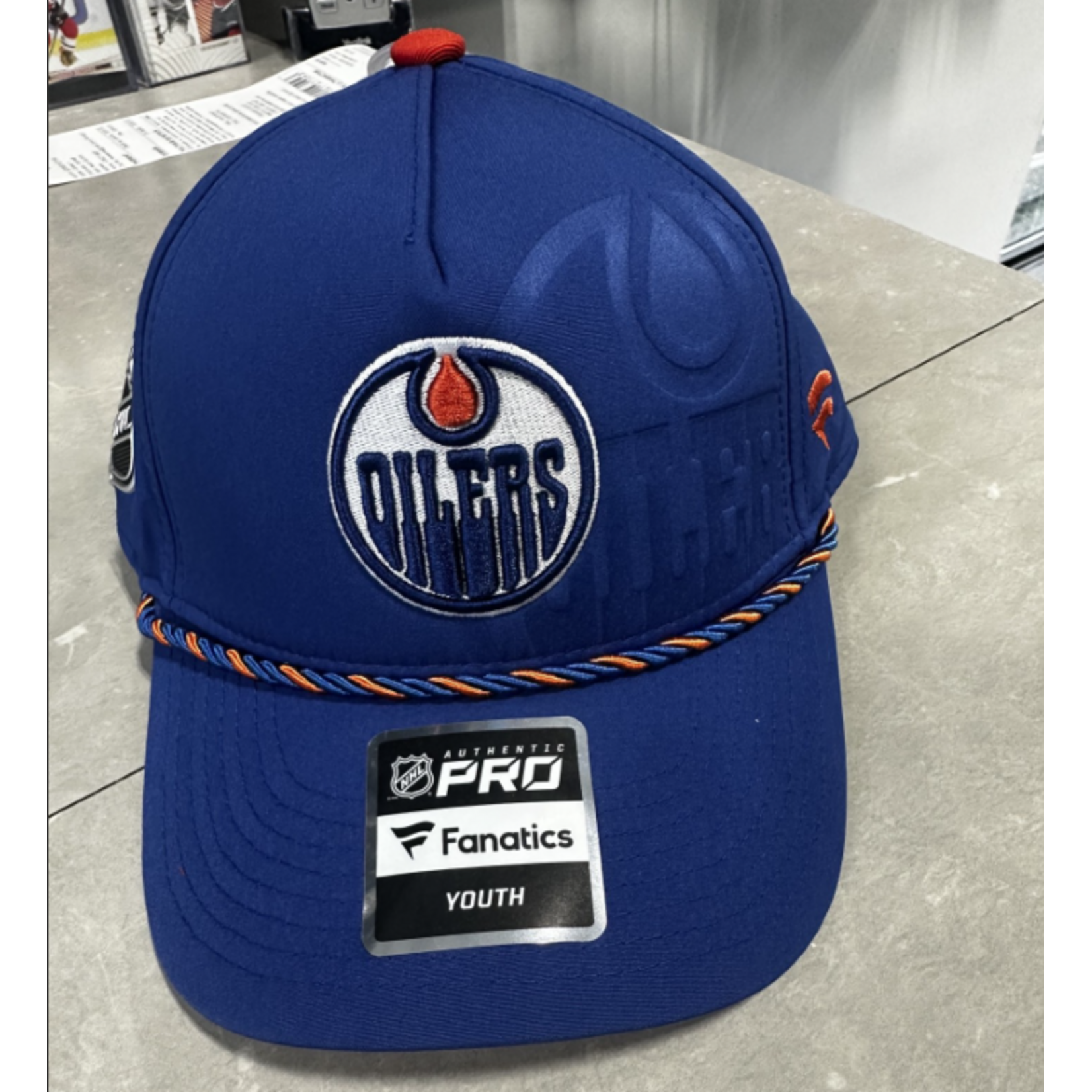 NHL AP 2026 PODIUM CASQUETTE OILERS