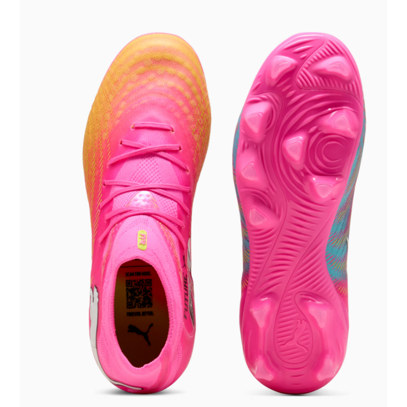 Puma PUMA CHAUSSURE FUTURE 9 PRO FG/AG JR POISON PINK-SUN STREAM-BRIGHT