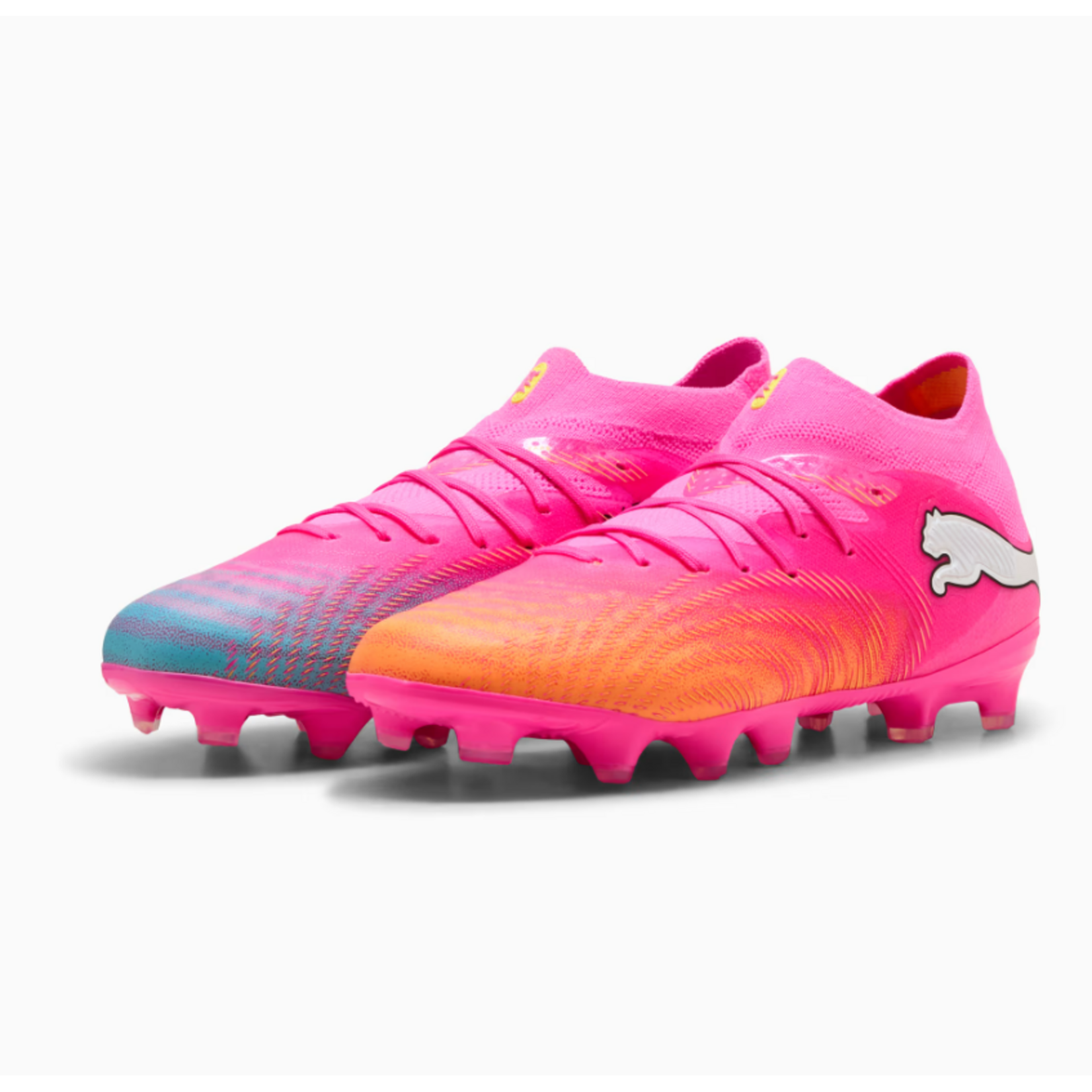 Puma PUMA CHAUSSURE FUTURE 9 PRO FG/AG JR POISON PINK-SUN STREAM-BRIGHT