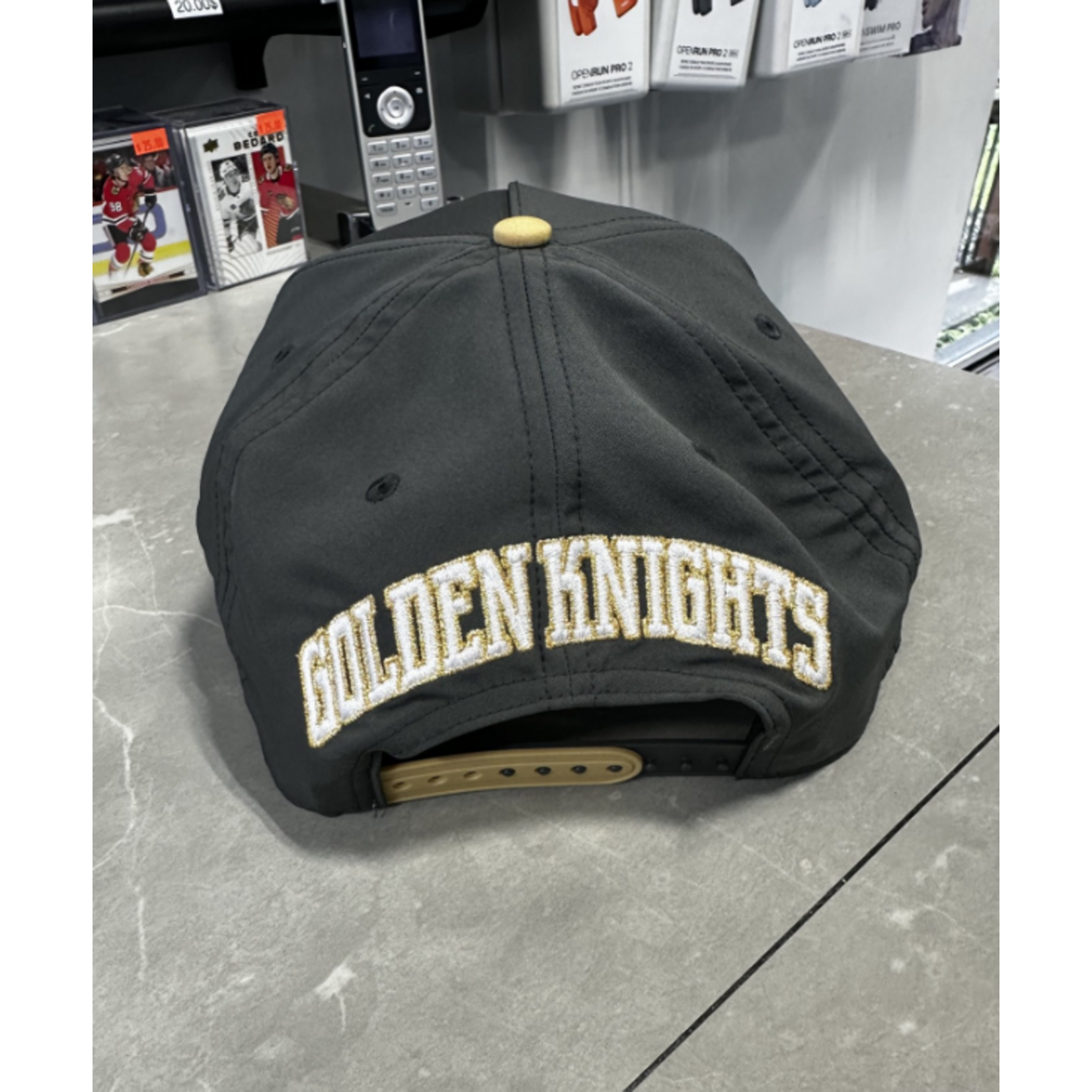 FANATICS DRAFT 1 STR ADJ A FRAME SNAPBACK VEGAS GOLDEN KNIGHTS 26