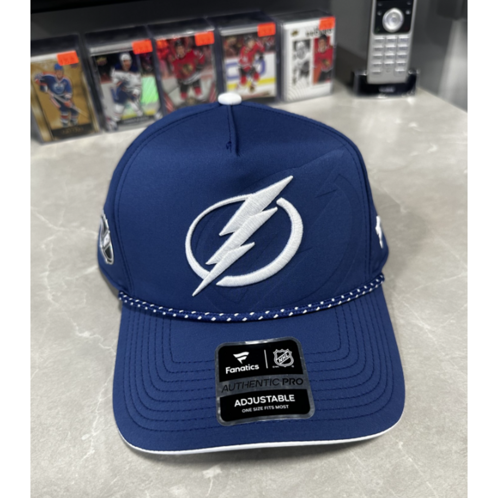 FANATICS DRAFT 1 STR ADJ A FRAME SNAPBACK TAMPA BAY LIGHTNING 26