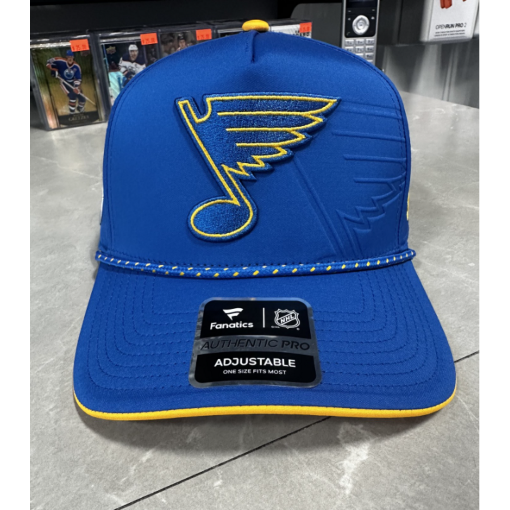 FANATICS DRAFT 1 STR ADJ A FRAME SNAPBACK ST.LOUIS BLUES 26