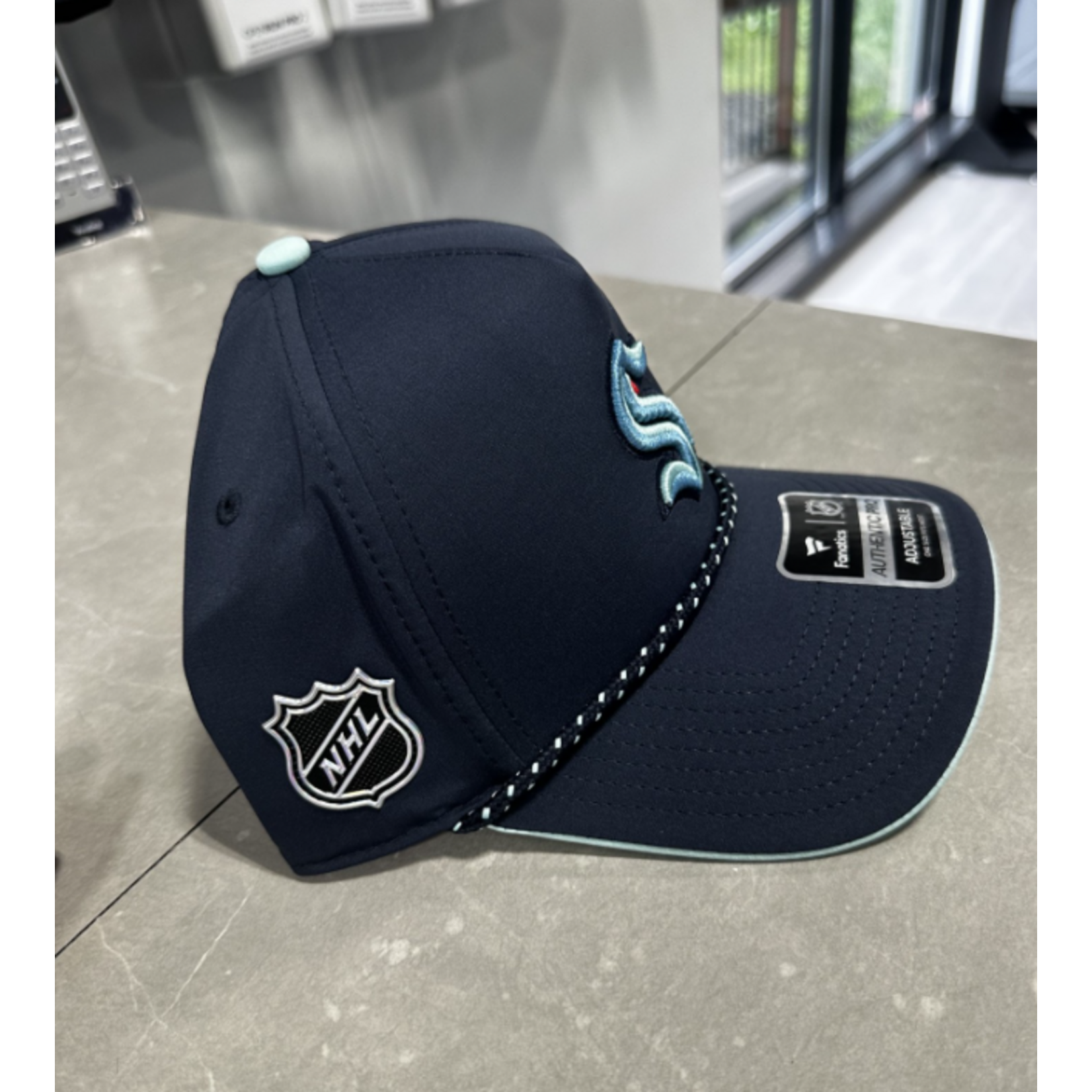 FANATICS DRAFT 1 STR ADJ A FRAME SNAPBACK SEATTLE KRAKEN 26