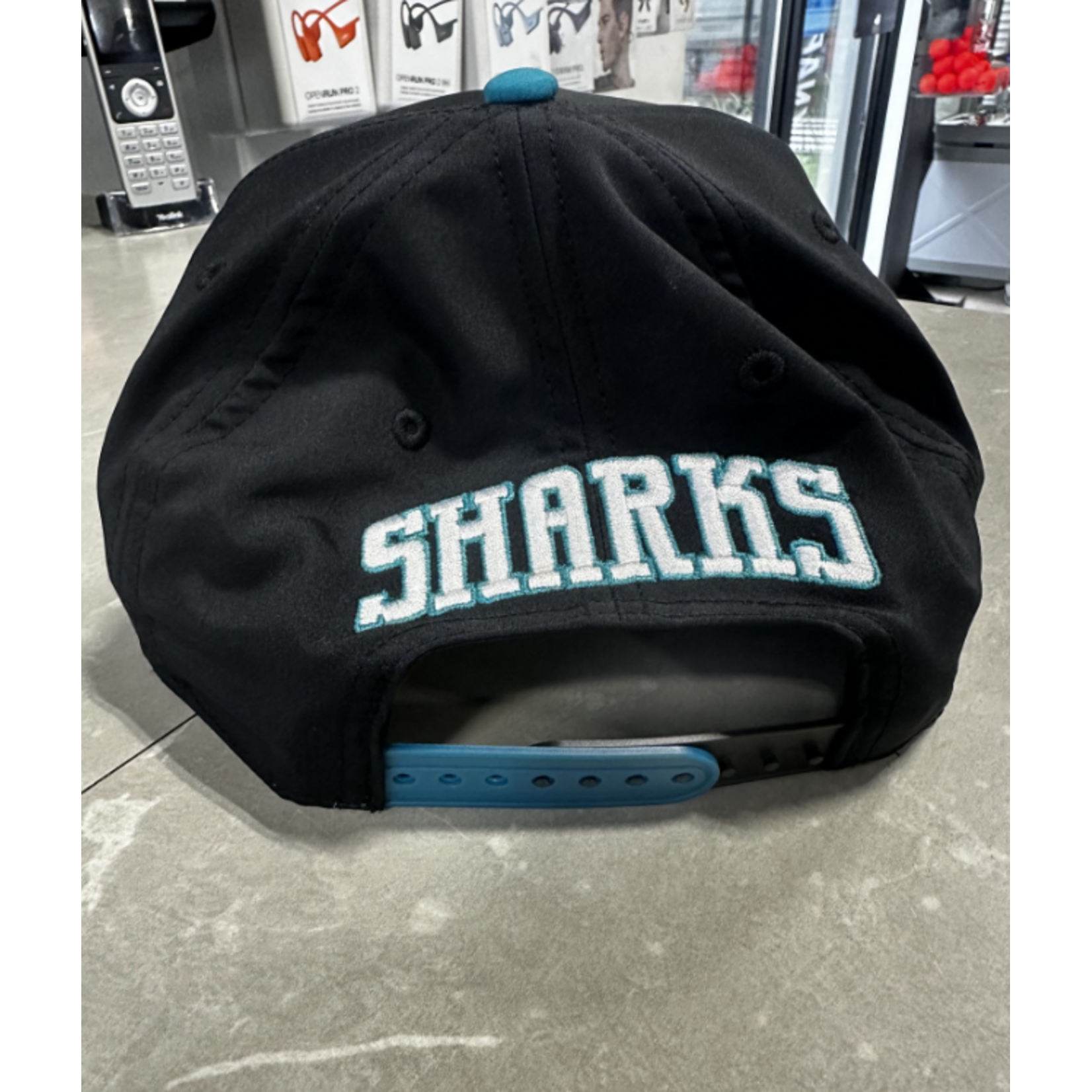 FANATICS DRAFT 1 STR ADJ A FRAME SNAPBACK SAN JOSE SHARKS 26