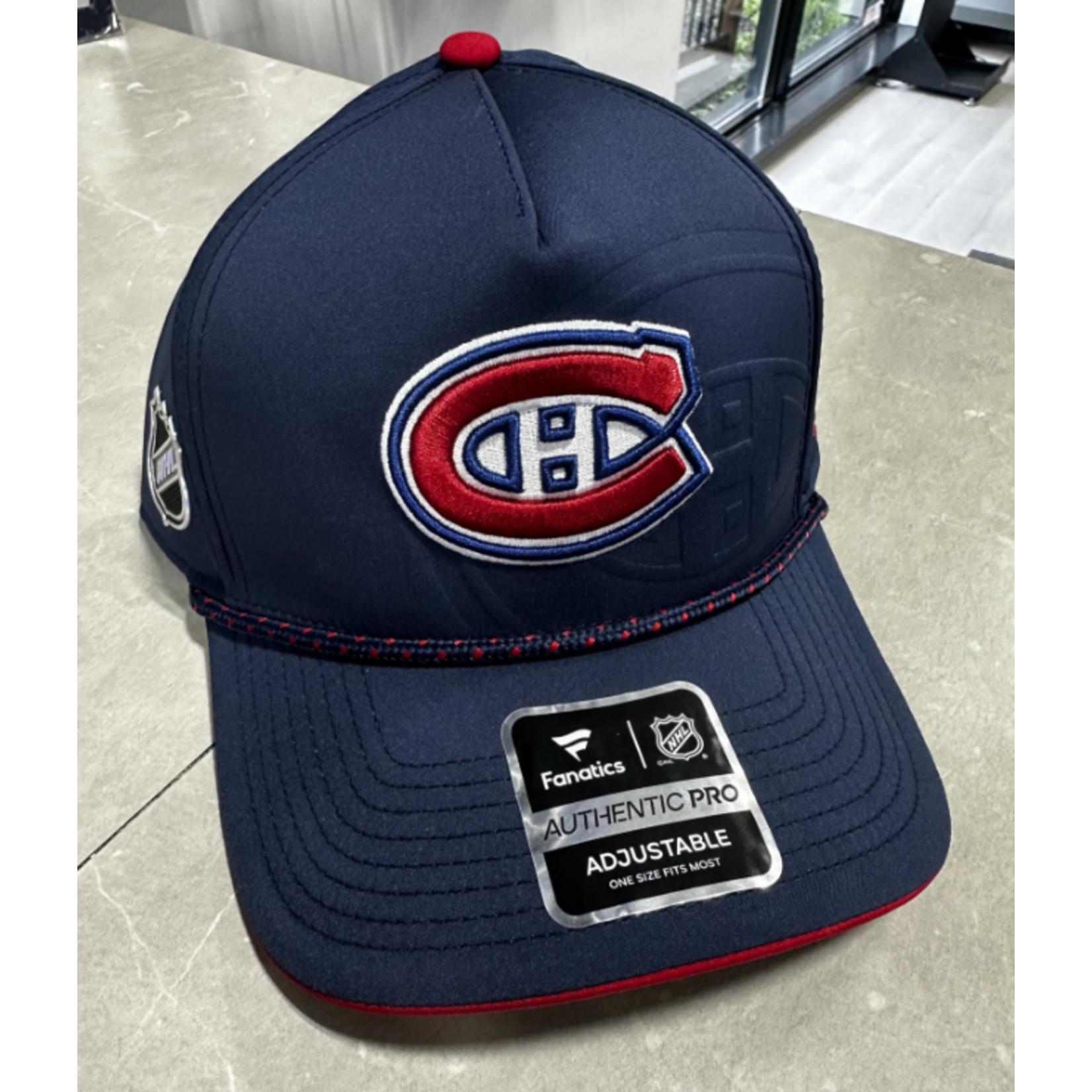 FANATICS DRAFT 1 STR ADJ A FRAME SNAPBACK MONTREAL CANADIENS 26