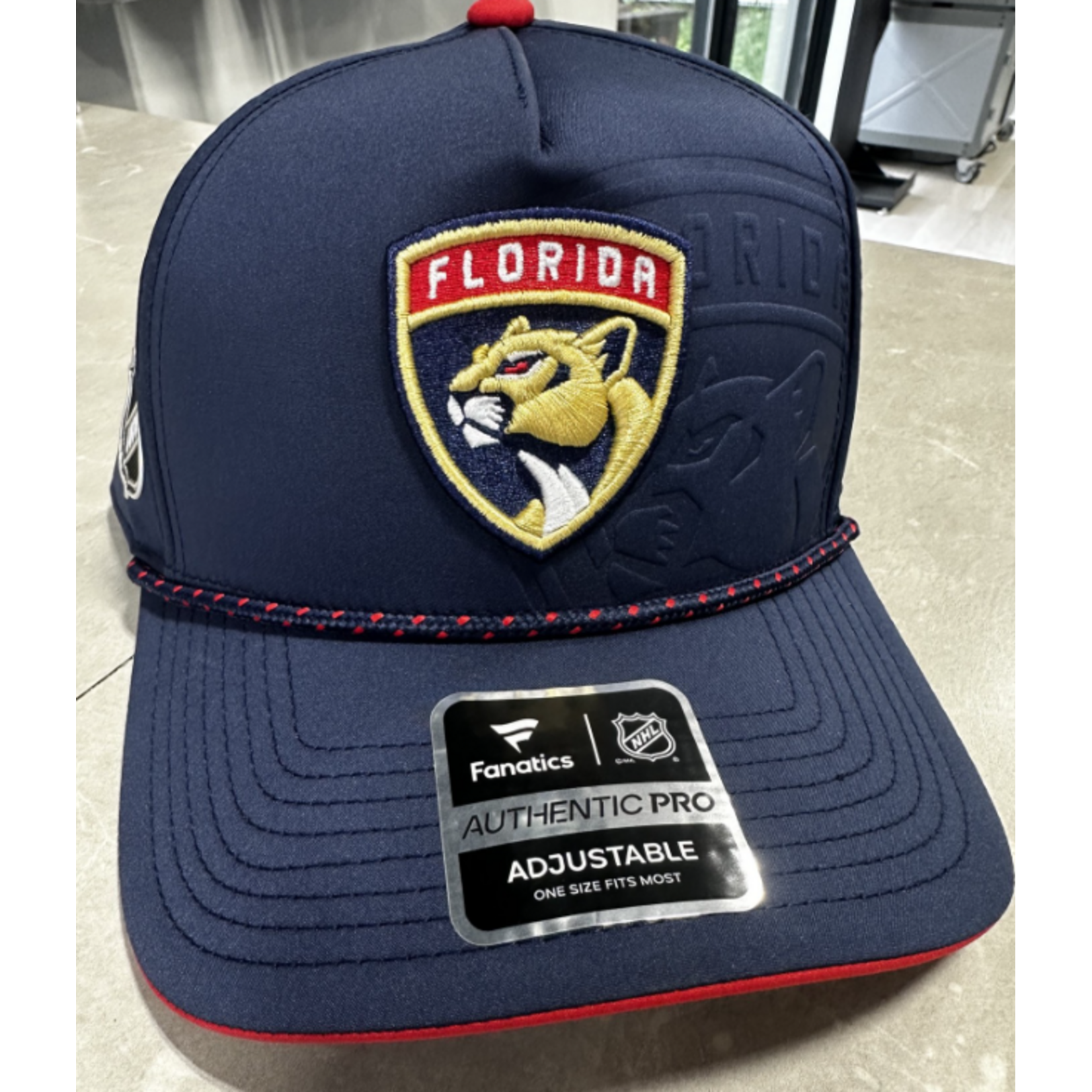 FANATICS DRAFT 1 STR ADJ A FRAME SNAPBACK FLORIDA PANTHERS 26