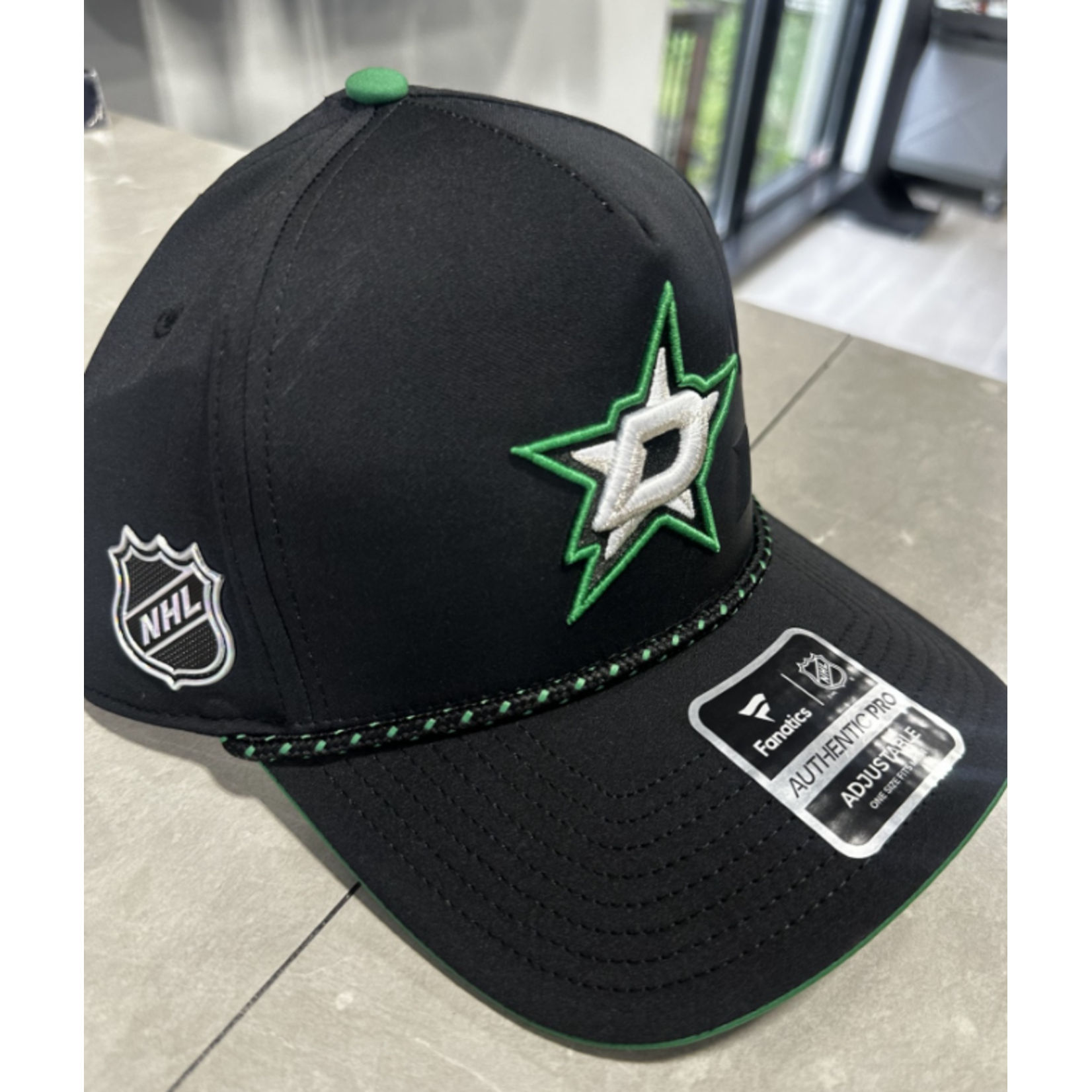 FANATICS DRAFT 1 STR ADJ A FRAME SNAPBACK DALLAS STARS Y26 OSFA