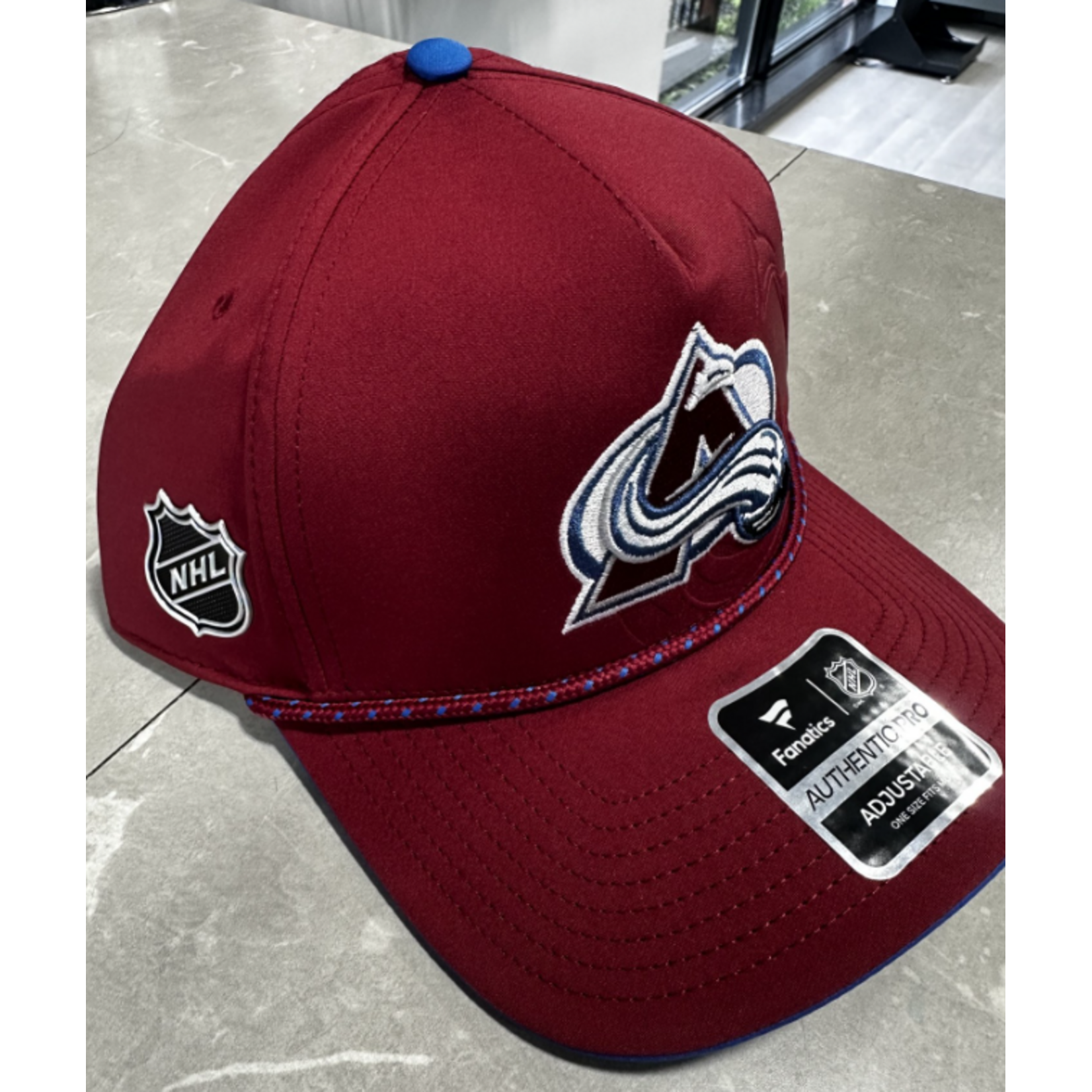 FANATICS DRAFT 1 STR ADJ A FRAME SNAPBACK COLORADO AVALANCHE 26