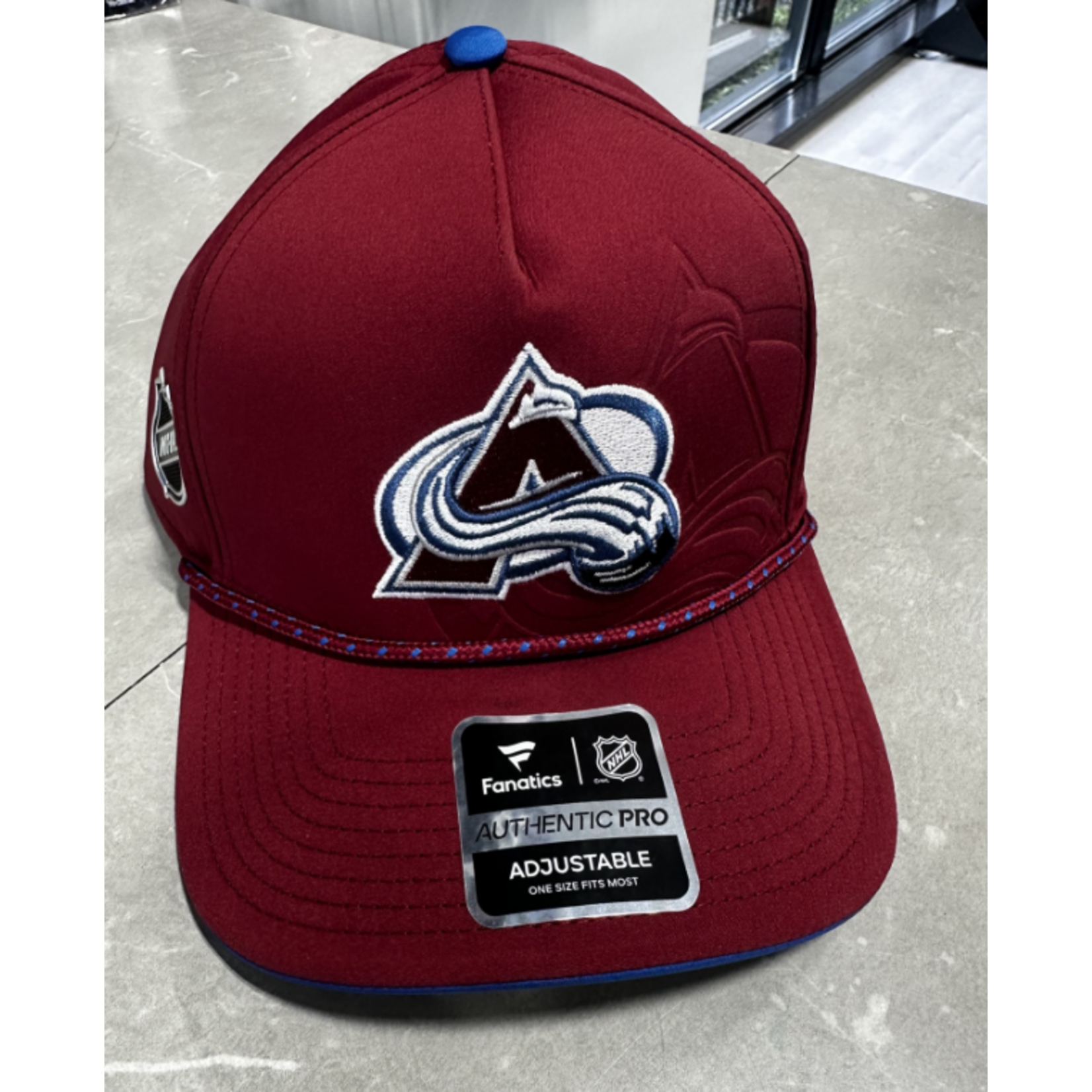 FANATICS DRAFT 1 STR ADJ A FRAME SNAPBACK COLORADO AVALANCHE 26