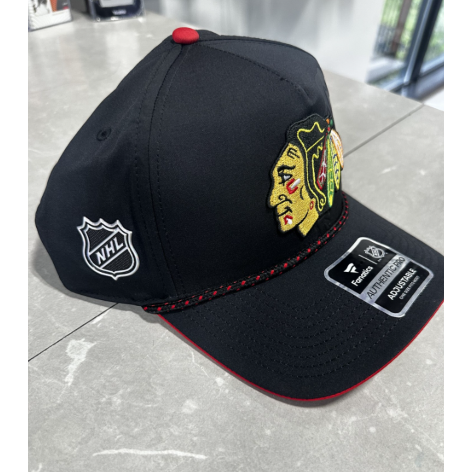 FANATICS DRAFT 1 STR ADJ A FRAME SNAPBACK CHICAGO BLACKHAWKS 26