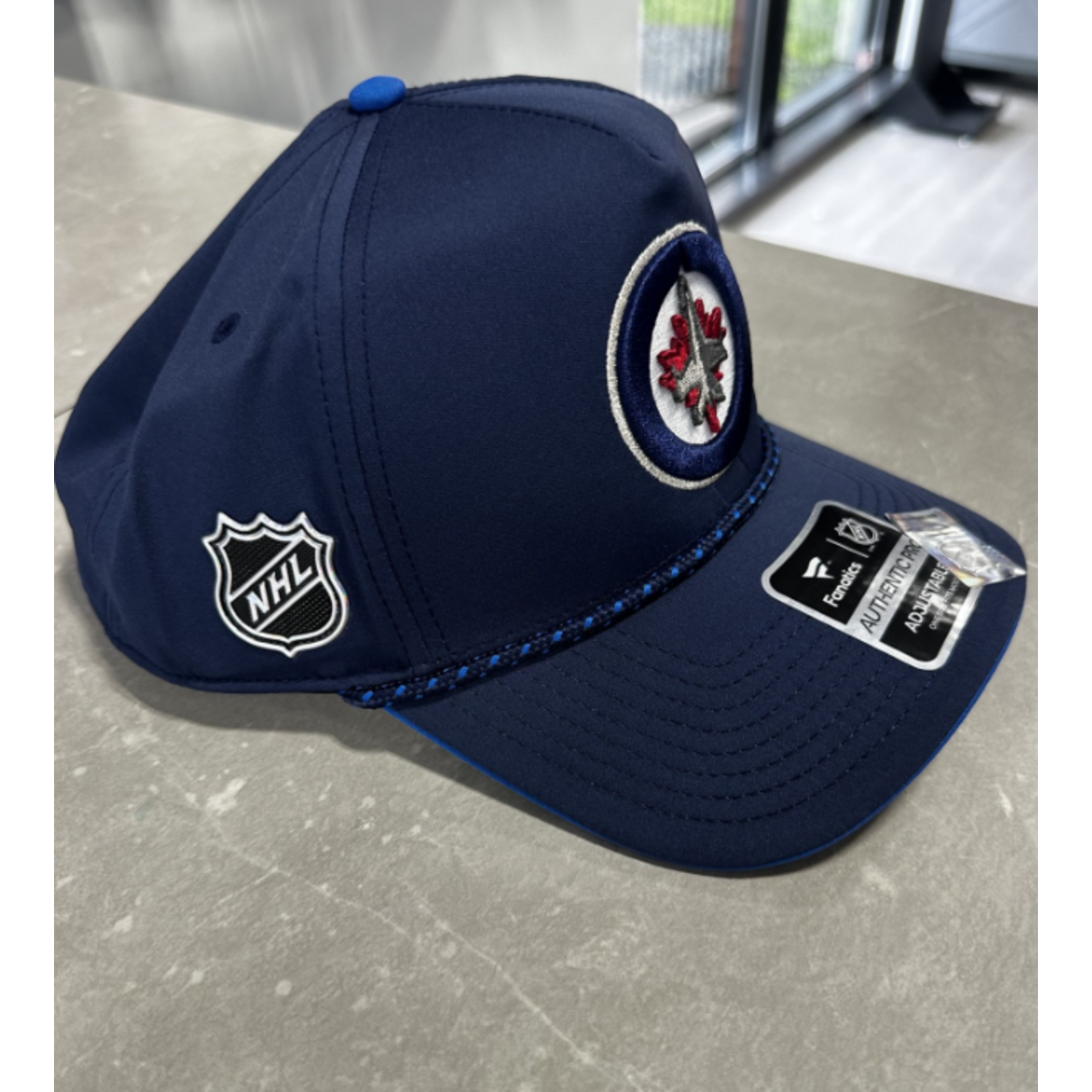 FANATICS DRAFT 1 STR ADJ A FRAME SNAPBACK WINNIPEG JETS 26