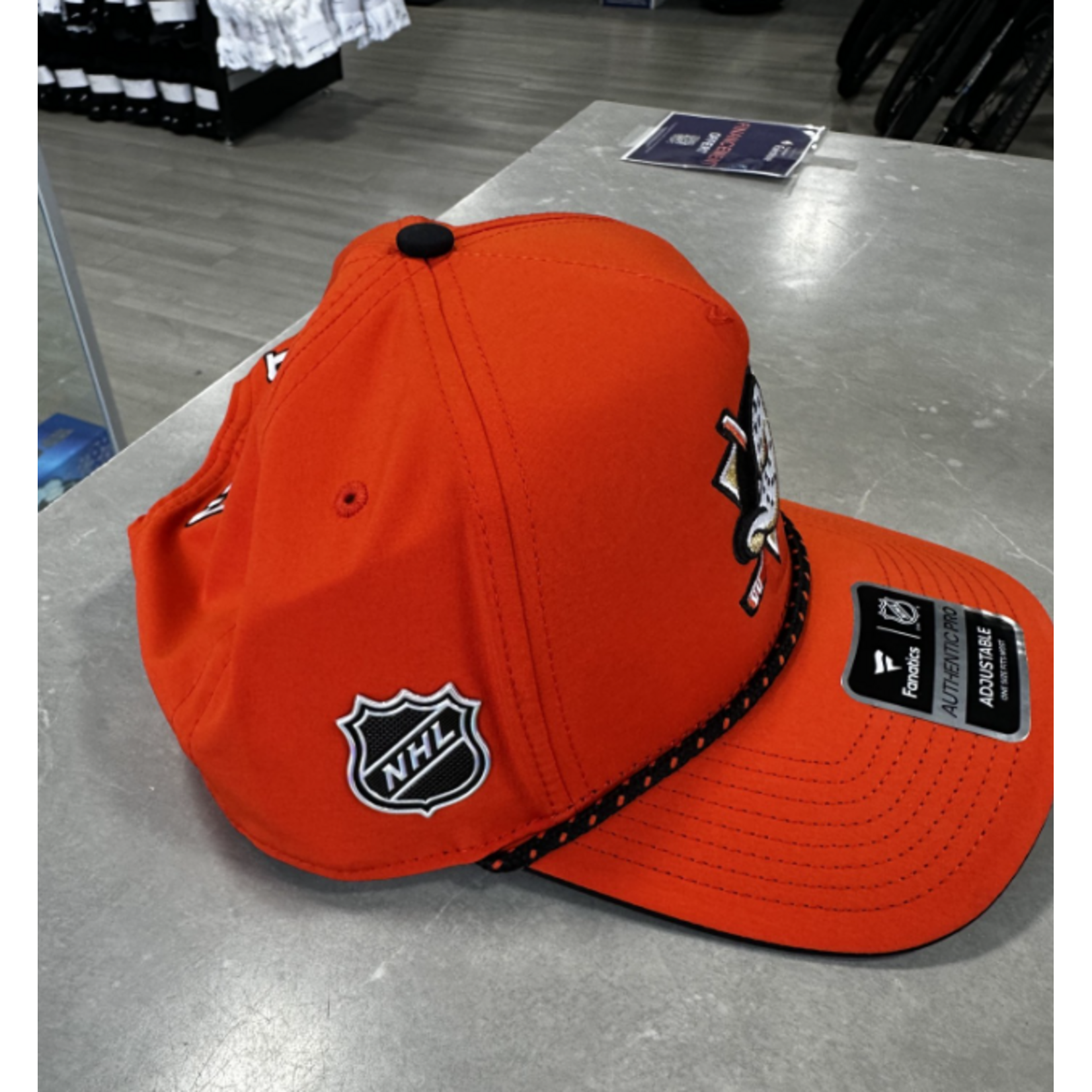 FANATICS DRAFT 1 STR ADJ A FRAME SNAPBACK  ANAHEIM DUCKS Y26 OSFA