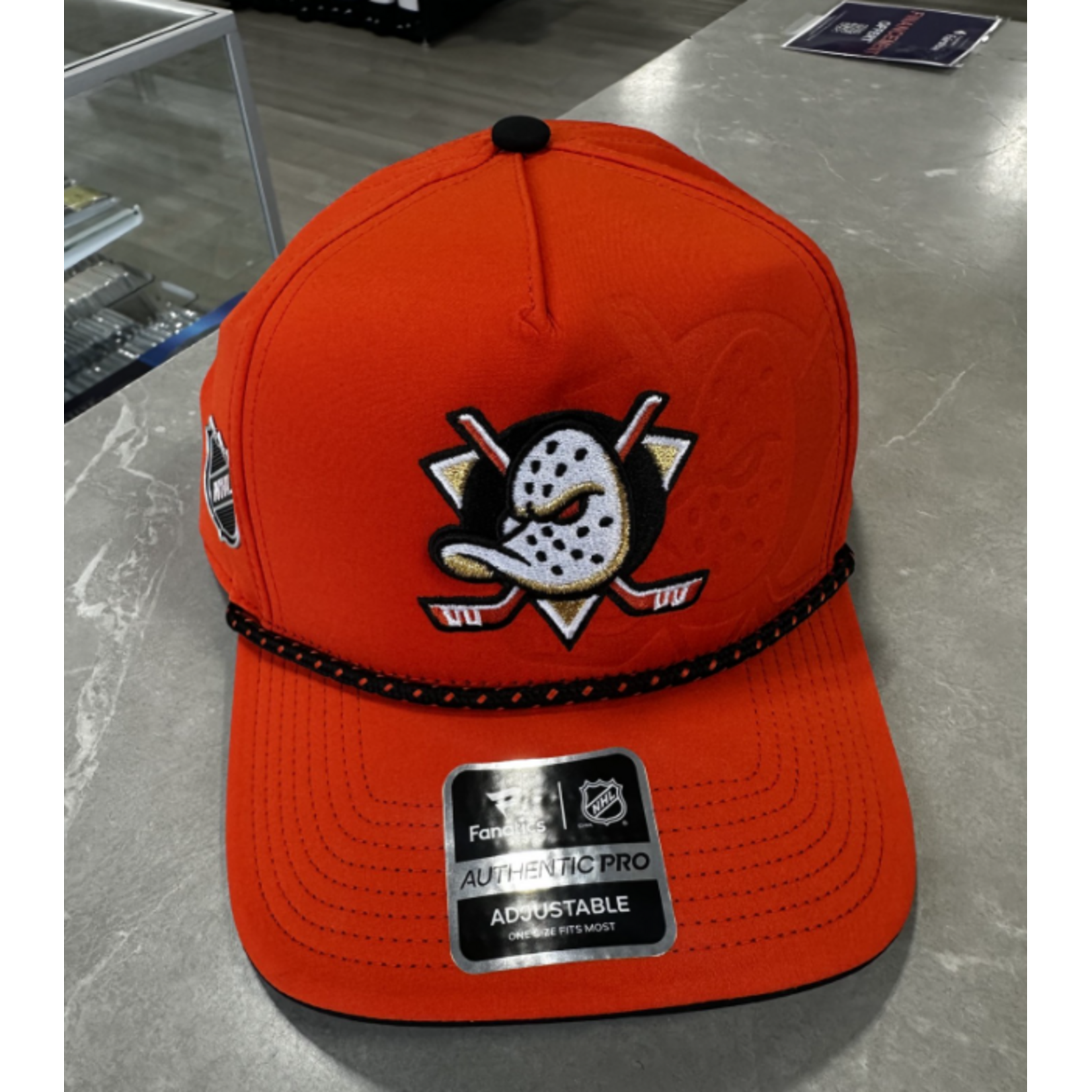 FANATICS DRAFT 1 STR ADJ A FRAME SNAPBACK  ANAHEIM DUCKS Y26 OSFA