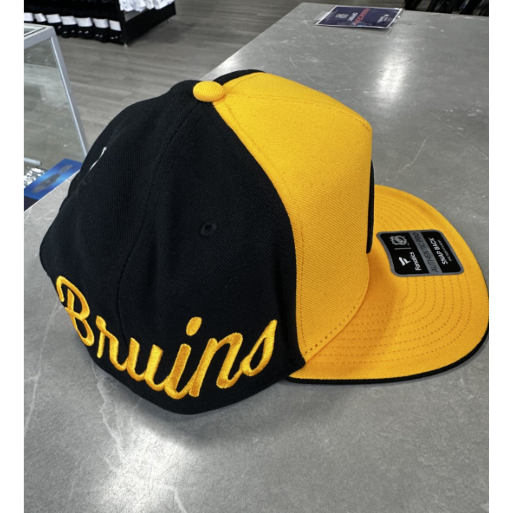 FANATICS BRUINS DRAFT 2 0MI1 GOLD/BLACK OSFA