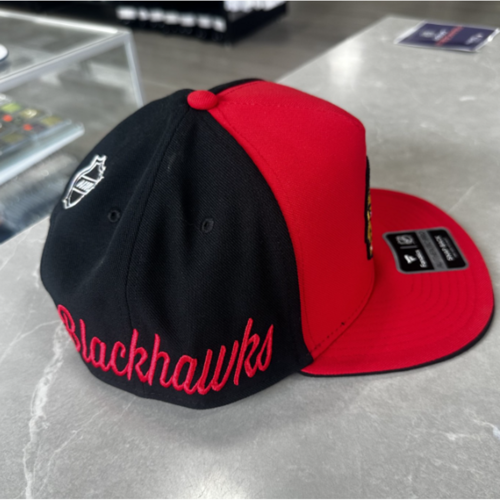 FANATICS BLACKHAWKS DRAFT 2 0MI1 ATHRDBLK OSFA
