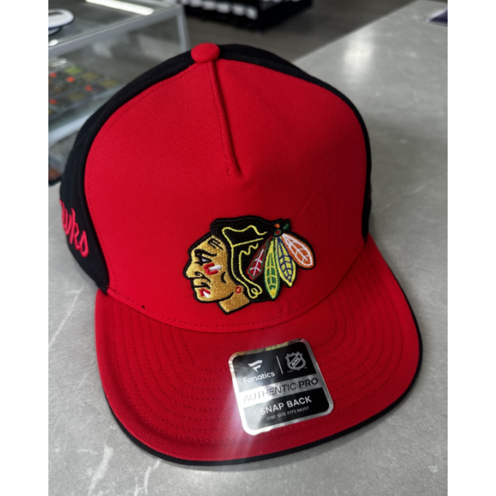 FANATICS BLACKHAWKS DRAFT 2 0MI1 ATHRDBLK OSFA