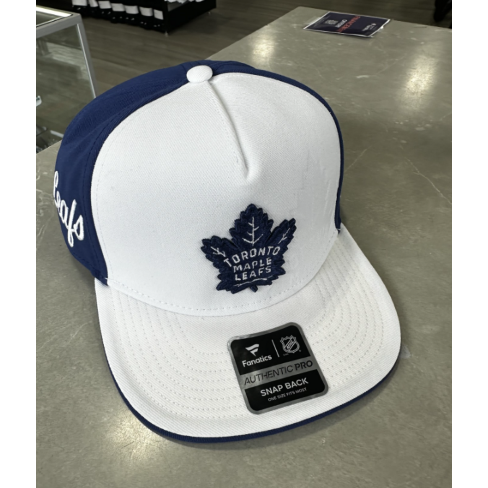 FANATICS MAPLE LEAFS DRAFT 2 0MI1 WH/BLCB OSFA