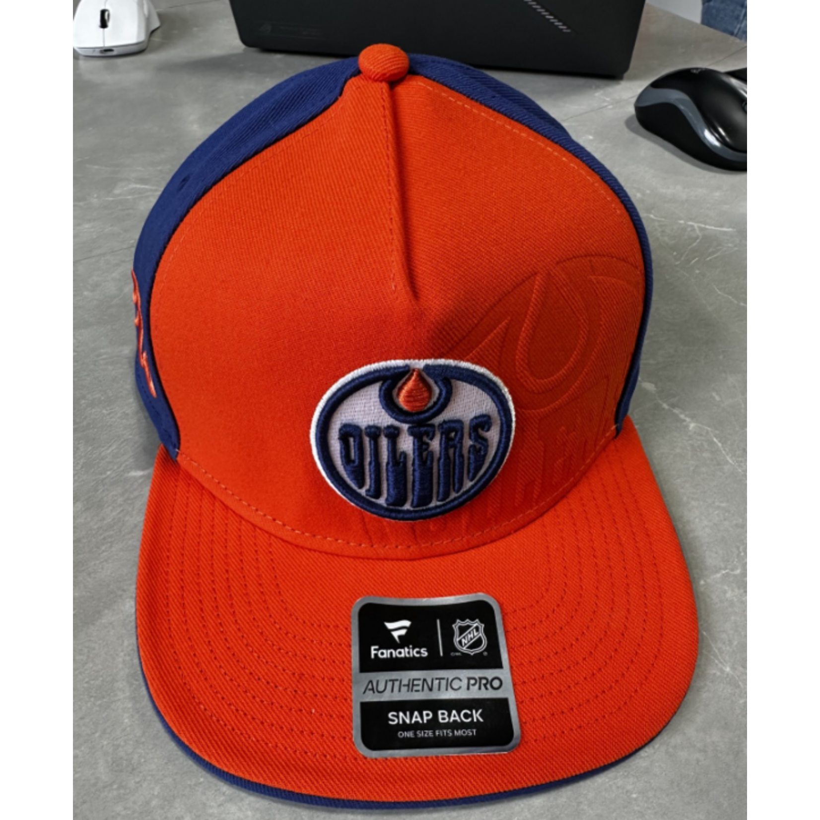 FANATICS OILERS DRAFT 2 0MI1 CLSCBLUE OSFA