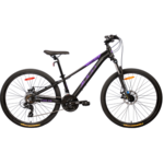 DCO DCO VÉLO X ZONE 260S NOIR MAT/MAUVE FILLE 16''
