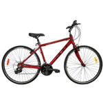 DCO DCO VÉLO DOWNTOWN 700 22 HOMME ROUGE NOIR 18''