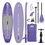 AQUA MARINA AQUAMARINA  CORAL 10'2" PLANCHE À PAGAIE GLONFLABLE AVEC PAGAIE NIGHT FADE