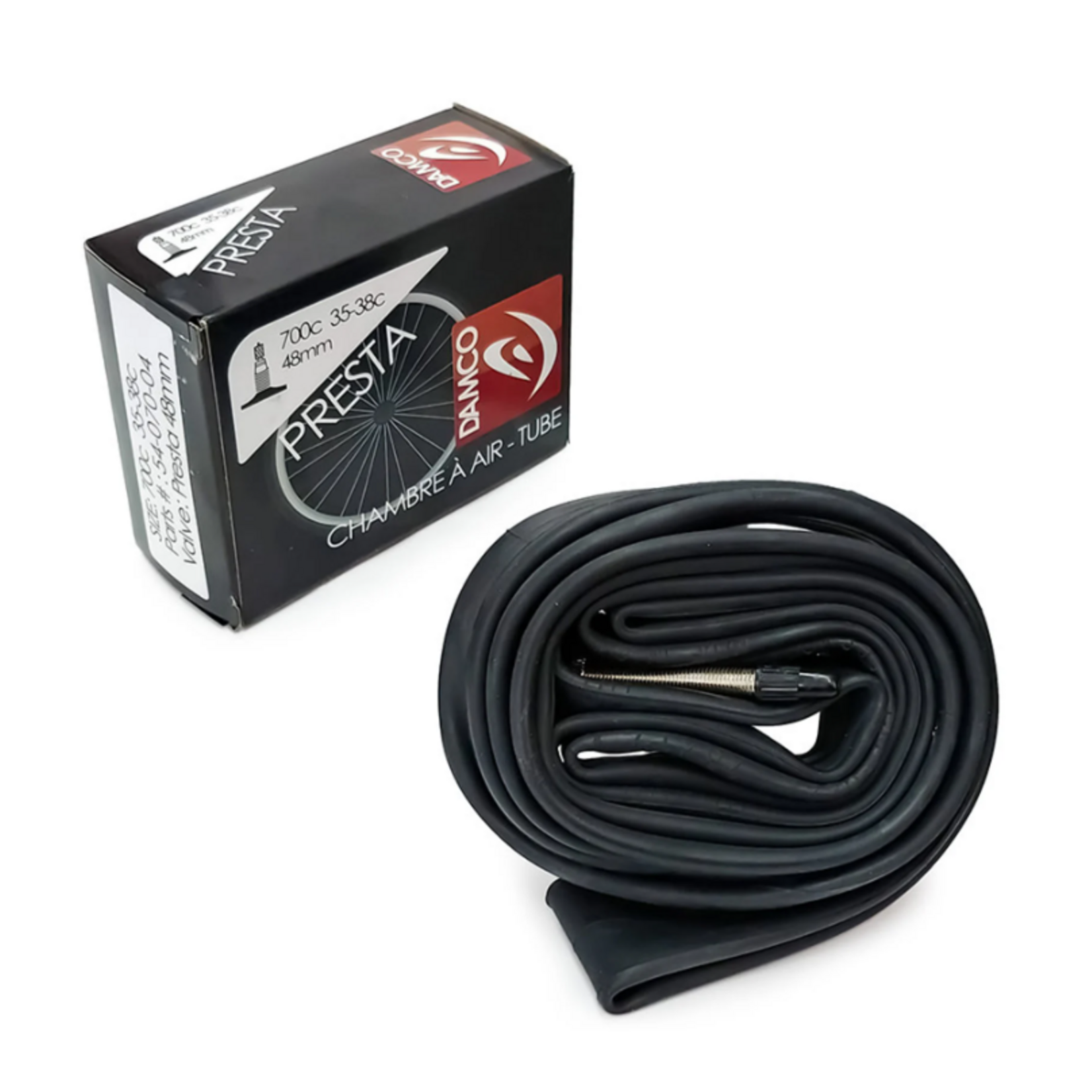 DAMCO DAMCO TUBE 700CX35-38C PRESTA 48mm/80MM