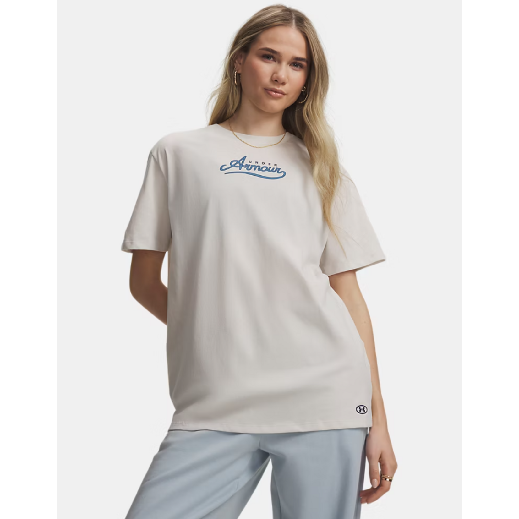 Under Armour UA T-SHIRT RIVAL WORDMARK GRAPHIC WN