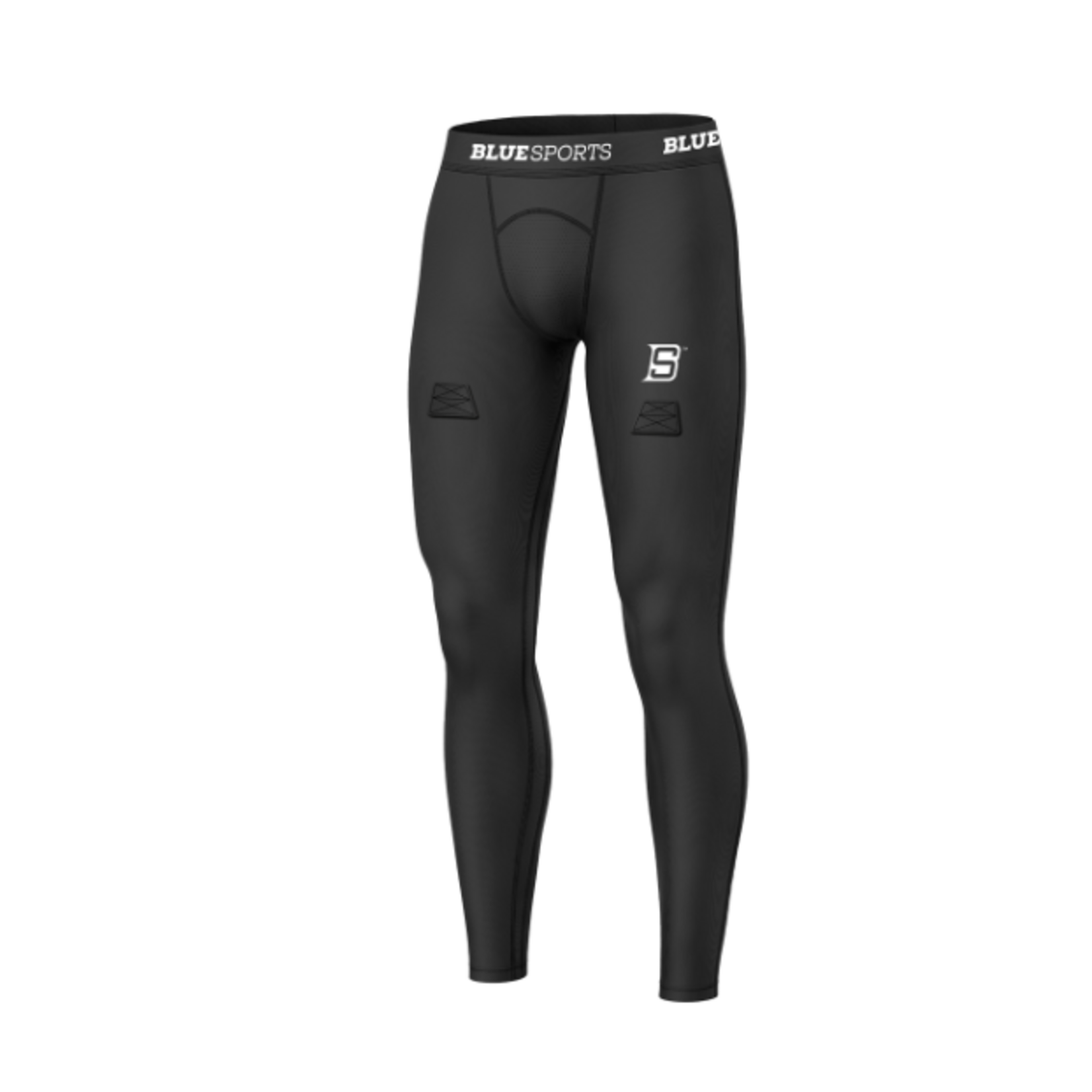 Blue Sports Pantalon Ajusté avec Protecteur Pelvien senior