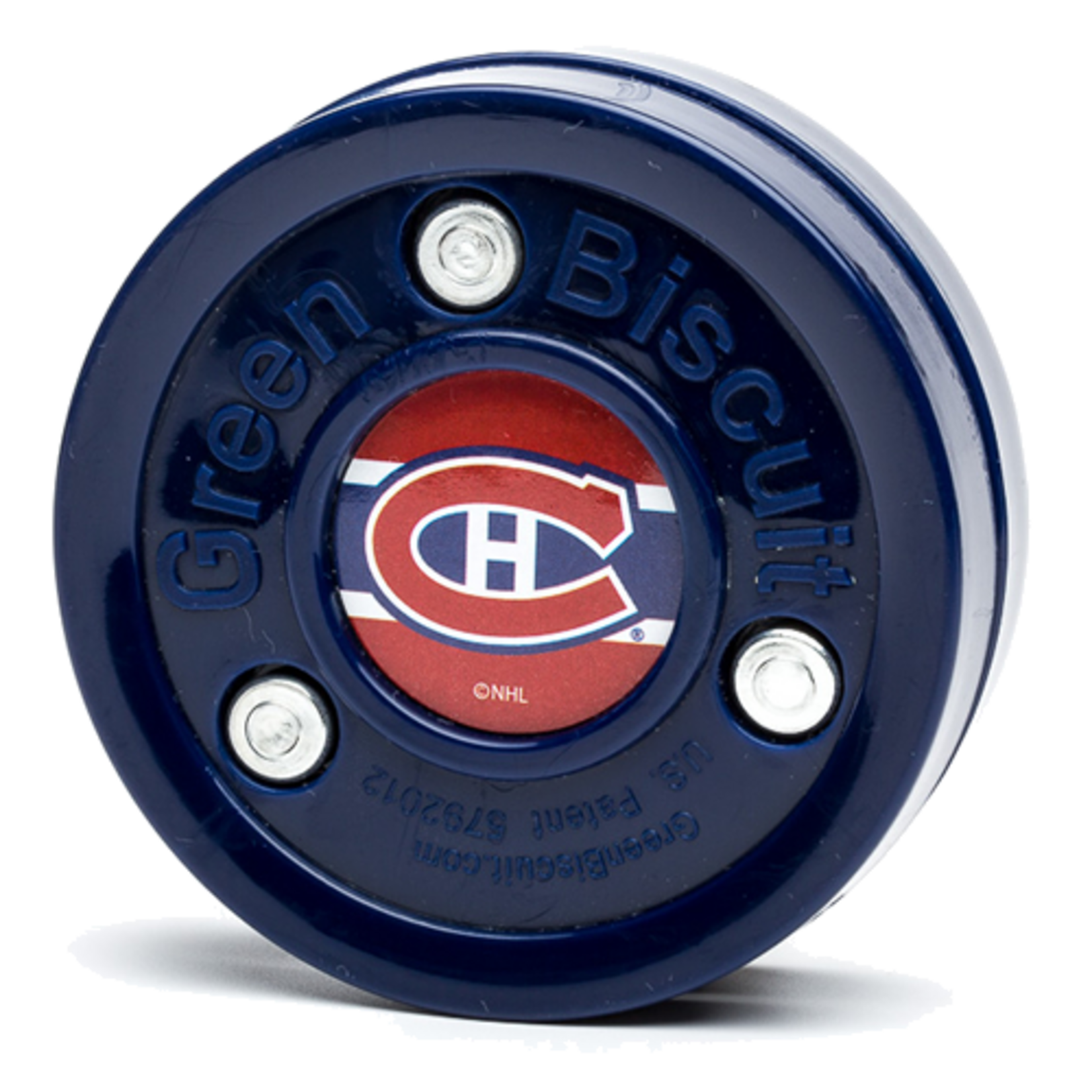 BLUE SPORTS GREEN BISCUIT LNH  MONTREAL CANADIENS RED