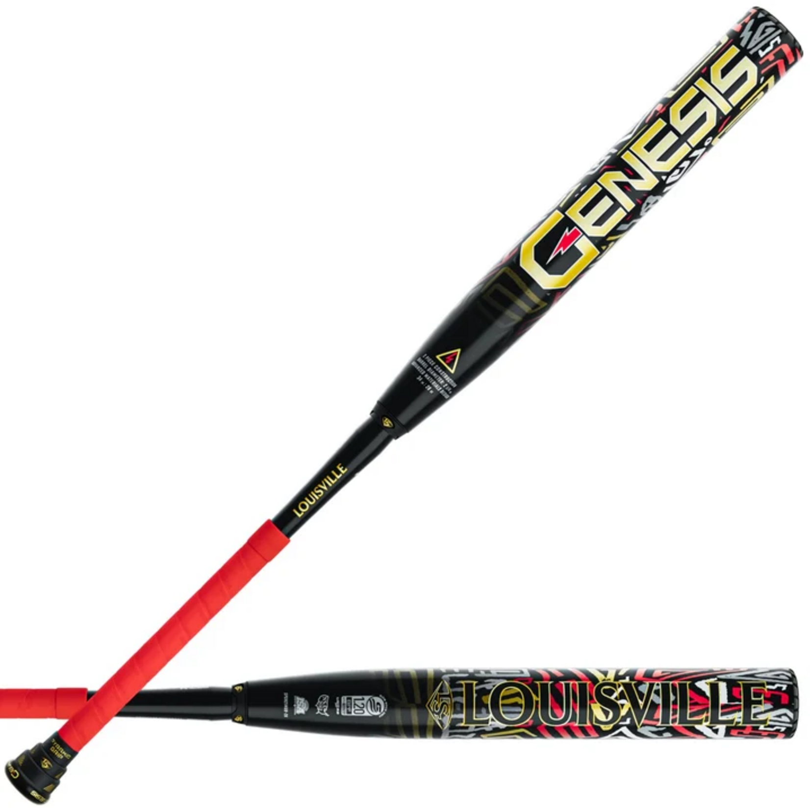 Louisville (Canada) LOUISVILLE 2026 GENESIS 1PC 13'' BAL USSSA IRNMN RED GOLD