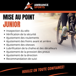 Mise au point de vélo Junior