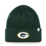 47 BRAND 47 TUQUE NFL RAISED CUFF KNIT HAT 20 Green Bay Packers OSFA