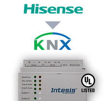 Hisense VRF systems to KNX Interface - 16 units