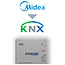 Intesis Midea Commercial & VRF systems to KNX Interface - 16 units