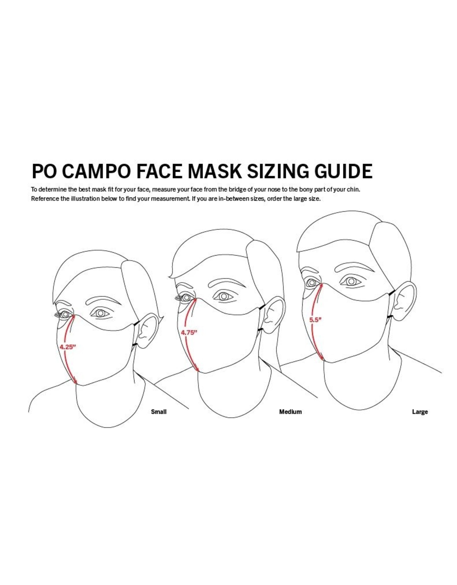 Po Campo Po Campo Breathable Face Mask 2 - Pack