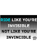 Roscoe Village Bikes Ride Invisible Invincible T-Shirt