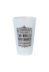 Surly Surly Dr. Chromoly's Silicone Pint Glass - Frosted White, Black, 16oz