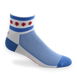 Save Our Soles Chicago Flag Sock