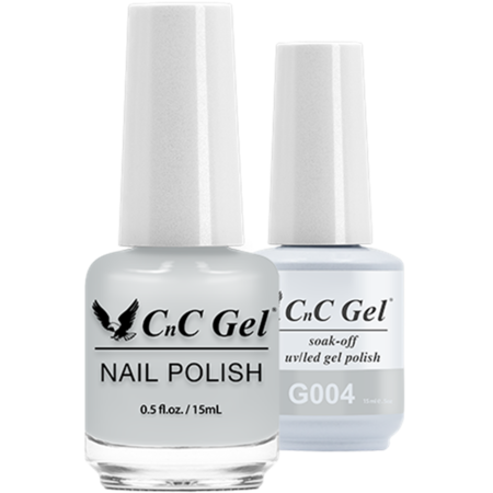 CnC CNC | GEL + LACQUER | WHITE DUO PACK