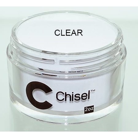 CHISEL CHISEL 2 in 1 ACRYLIC & DIPPING POWDER 2 oz  - CLEAR