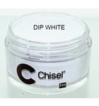 CHISEL CHISEL 2 in 1 ACRYLIC & DIPPING POWDER 2 oz  - DIPPING WHITE