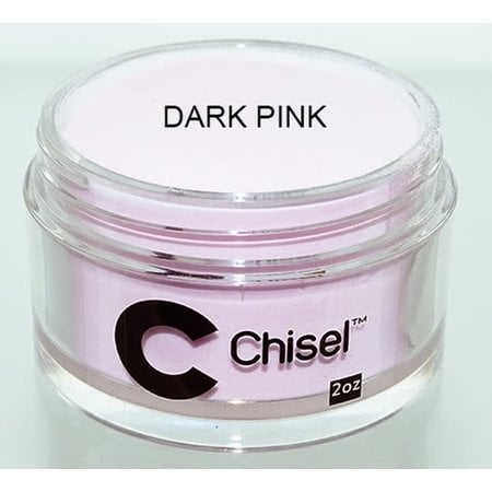 CHISEL CHISEL 2 in 1 ACRYLIC & DIPPING POWDER 2 oz  - DARK PINK