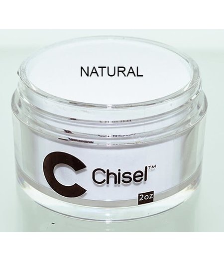 CHISEL CHISEL 2 in 1 ACRYLIC & DIPPING POWDER 2 oz  - NATURAL