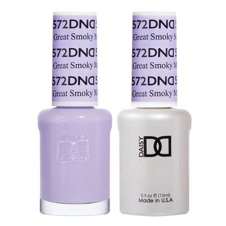 DND #572 GREAT MOUNTAIN - DND GEL POLISH & MATCHING NAIL LACQUER DUO SET - 0.5oz