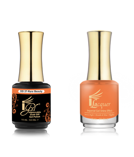 IGEL BEAUTY IGEL BEAUTY DD027 RARE BEAUTY - GEL & POLISH DUO