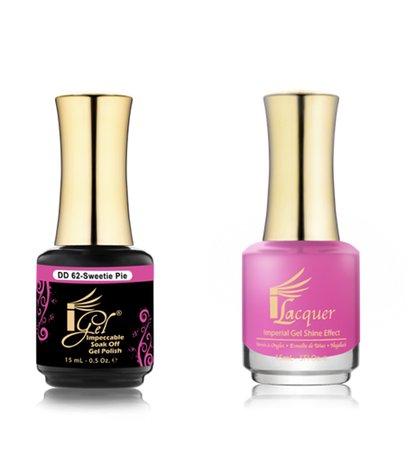 IGEL BEAUTY IGEL BEAUTY DD062 SWEETIE PIE - GEL & POLISH DUO